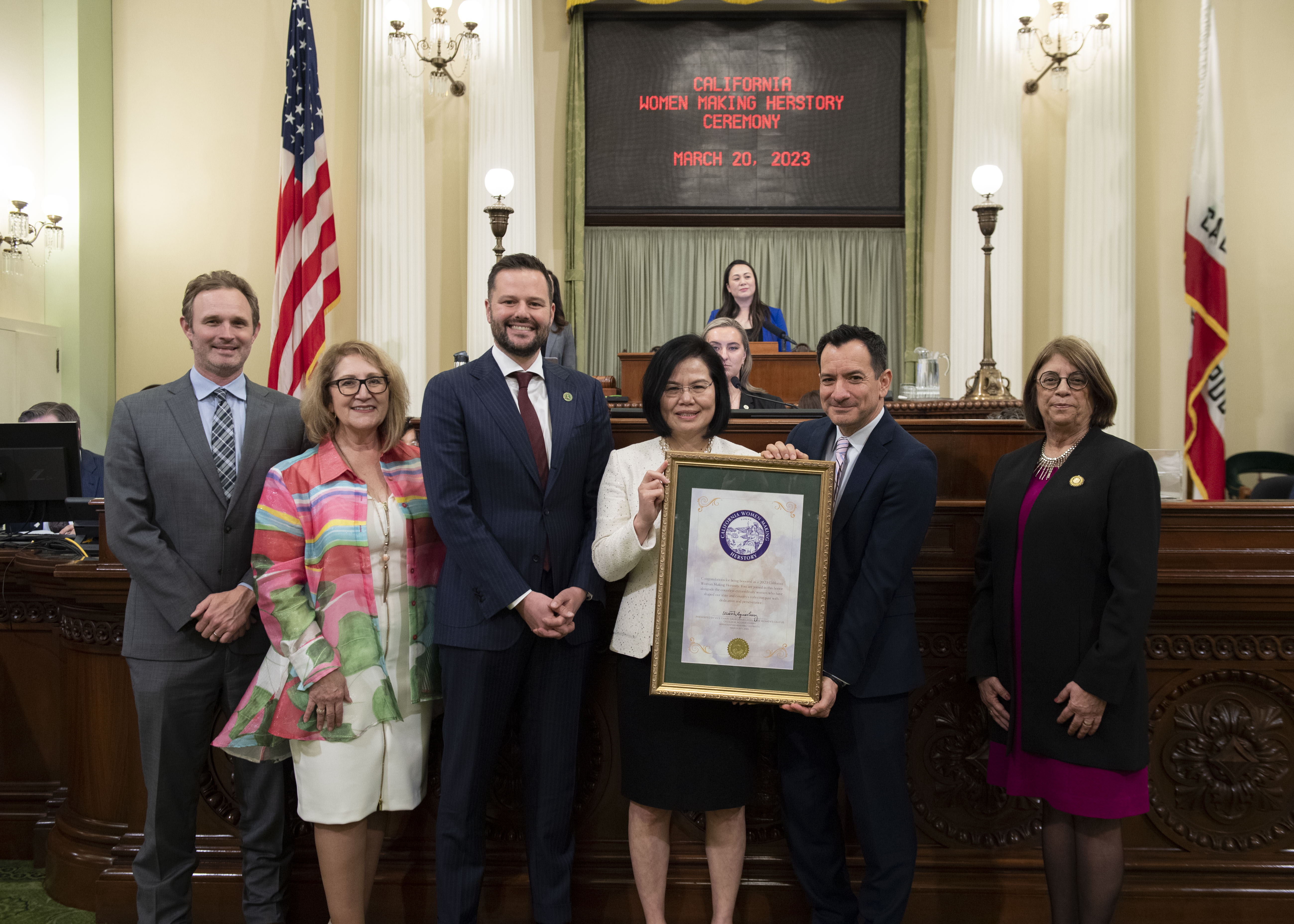 Chinese Hospital CEO Dr. Jian Zhang Named Woman of the Year by California State Assembly
